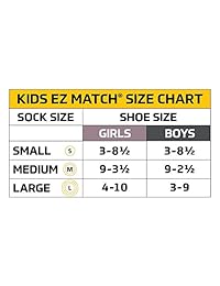 Gold Toe - Calcetines de punto plano para niña, 6 pares