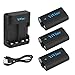 YiVine Rechargeable Battery for Xbox One/Xbox One S Wireless Controller, 2500mAH (3-Pack) NI-MH Battery + Dual-Charger - Replacement for Xbox One Controller Battery Pack