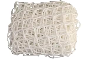 LGLFDJ Double Layer Safety Netting, Kids Climbing Game Protection Net for Backyard Playground, Suspension Bridge Fence Net, Children's Bedroom Patio Hammock Net(Size:6.5x9.8FT(2x3M),Color:White)