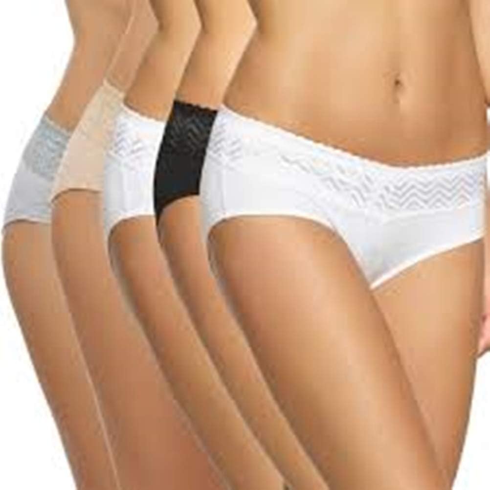 Gloria Vanderbilt Womens 5 Pack Full Coverage Hipster at  Women’s Clothing store