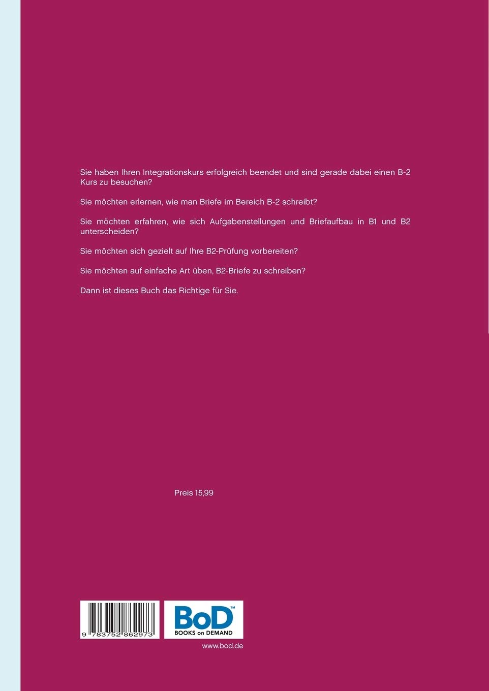 Wie schreibt man einen brief b2