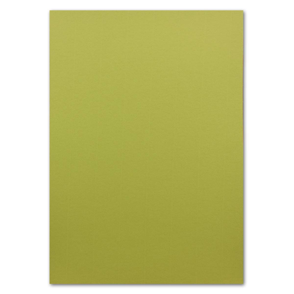 Glüxx-Agent 50 sheets of clay cardboard DIN A4 - Color: Pistachio - Clay paper 160 g/m² ribbed surface - Clay drawing paper Craft paper Craft cardboard