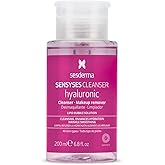 Sesderma SENSYSES Hyaluronic Cleanser | Hydrating Micellar Solution for All Skin Types | Gently Removes Makeup and Impurities 6.8 fl oz