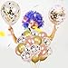 ToyerBee Rose Gold Balloons&Confetti Balloons 50pcs s Latex Party Gold& Real Rosegold Balloon Set for Baby Shower Bridal Shower Birthday Decorations Wedding As Party Supplies12 Inch