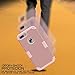 TOPSKY iPhone 7 Plus Case Three Layer Shockproof Heavy Duty High Impact Resistant Hybrid Protective Cover Case for Apple iPhone 7 Plus 5.5 inch,Rose Gold