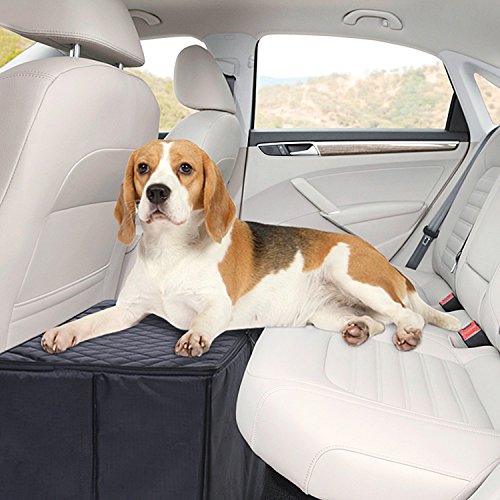 Trenton Gifts Waterproof Dog Seat Extender With Storage | Safer & More Comfortable For Your Pet