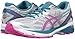 ASICS Women's Gt-1000 5 Running Shoe, Glacier Gray/Pink Glow/Ocean Depth, 7 M US