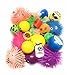 Bottles N Bags 12 Pack +1 Bonus Stress Squeeze Balls and Hand Exercise Stretch Ball