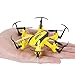 SGILE Mini RC UFO Quadcopter Nano Drone with 2 Free Batteries, 360° Flip One Key Return/Rotation Recover Balance Headless Mode