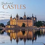 Enchanted Castles 2020 12 x 12 Inch Monthly Square Wall Calendar with Foil Stamped Cover, Travel Cas by 