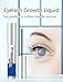 Natural Eyelash Growth Serum Enhancer, Rapid Lash Booster Primer Serum for Thicker Longer Fuller Lashes and Brows Enhancing with Blackhead Remover Mask