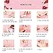 Christmas Nail Art, Glitter Nail Stickers for Women Teens Girls Kids, Christmas Nail Wraps, Easy to Apply, Long Lasting, 4 Sheets Perfect Dress up Nail Art Stickers for Fingers or Toes Christmas Gift