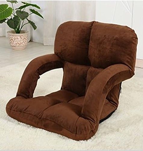 Floor lazy sofa tatami single bed creative folding leisure armchair recliner-A