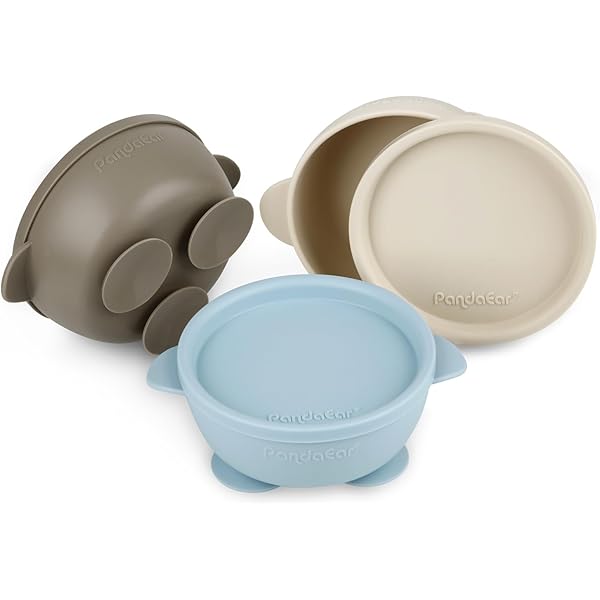 Lot De 6 Boîtes De Conservation En Silicone Pour Bébé - 113,4 G Chacune, Avec Couvercles, Réutilisables, Micro-ondable Et Congélateur - 3