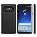 Galaxy Note 8 Case, Cimo [Shockproof] Heavy Duty Shock Absorbing Hybrid Protection Cover for Samsung Galaxy Note 8 - Black