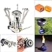 Camp Stove, Petforu Ultralight Portable Outdoor Camping Stove Hiking Backpacking Picnic Cookware Cooking Tool Set Pot Pan & Piezo Ignition Canister Stove & Canister Stand Tripodthumb 4