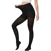 NURCOM Medical Compression Pantyhose for Women & Men, 20-30 mmHg Graduated Support Tights, Opaque Closed Toe Waist High Compression Stockings for Varicose Veins, Edema, Poor Circulation, Post Surgery