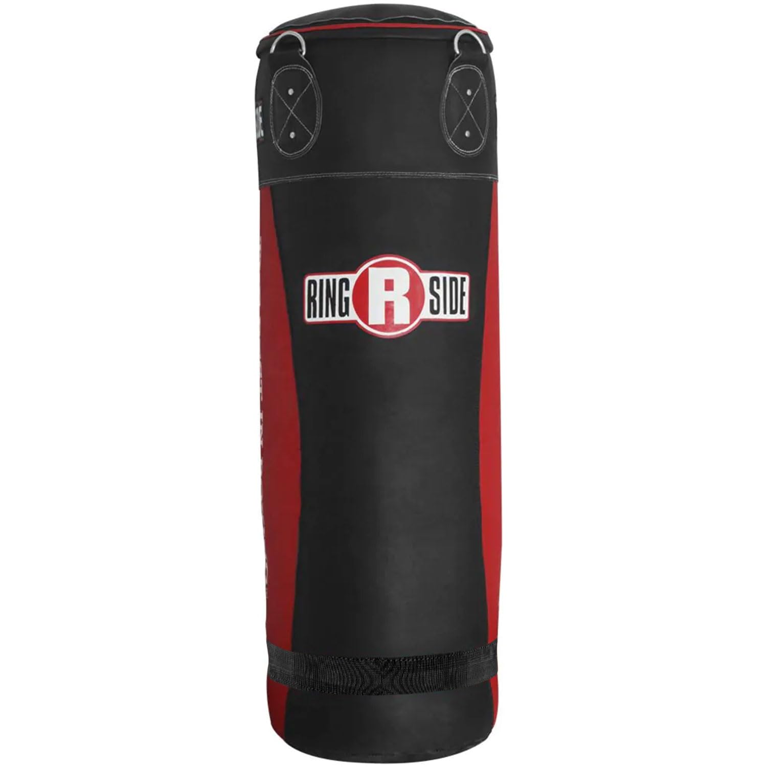 Photo 1 of Ringside Large Leather Heavy Bag – Soft Filled Boxing Punching Bag for Training & Fitness – Durable Leather Construction – 16" x 48" – 150lb