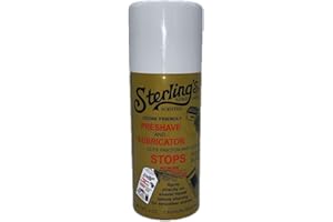 Sterling's Gold Label Preshave and Lubricator Spray for All Electric Shavers