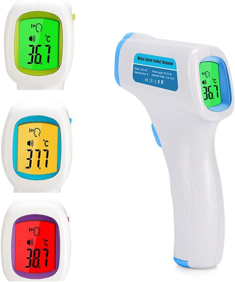 Infrared Thermometer, Lcd Display Handheld Conversion Accurate Temperature Gun For Infants, Children And Adults With Signs Of Fever
