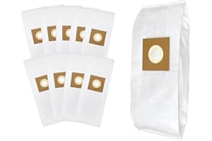 10 Pack Type Y HEPA Vacuum Bags Fit for Hoover Style Y, Z, YZ Upright WindTunnel Vacuums,Replacement Part AH10040,AH10165,902