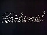 Rhinestone Rhinestud Bridesmaid Transfer
