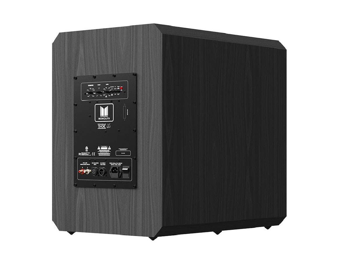 Monolith Powered Subwoofer 12 Inch with 500 Watt Amplifier, THX