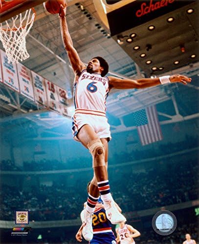 Julius Erving 1974 Action Photo 8 x 10in