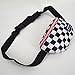 LABANCA Fashion Fanny Pack Plaid Printed Rave Bag Beach Bum Bag Leisure Waist Bag Cell Phone Purse Bag