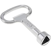 OriGlam Multi-Functional Utility Tool, Triangle Cabinet Spanner Socket Keys for Radiators, Gas &amp; Electric