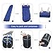 NORSENS Camping Sleeping Bags - Lightweight Compact Sleeping Bag for Adults, Kids - 3 Season Warm & Cold Weather Sleeping Bags for Hiking,Backpacking (Navy)