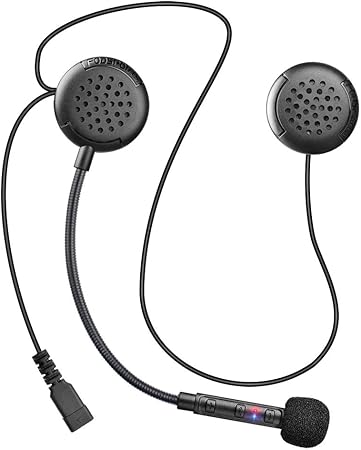 Amazon Fodsports バイク インカム イヤホン インターコム ヘッドセット ブルートゥース5 0 マイク付き 高音質スピーカー インカム用ヘッドフォン 自動応答 音声コントロール 技適認証取得済 バイク用通信機器 車 バイク