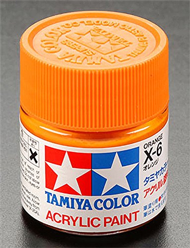 Tamiya Acrylic X6 Gloss,Orange TAM81006