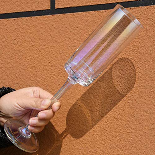 Colorful Champagne Glass Flutes - Image 8