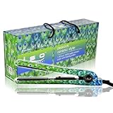 ISO Beauty Hair Iron Ceramic Peacock