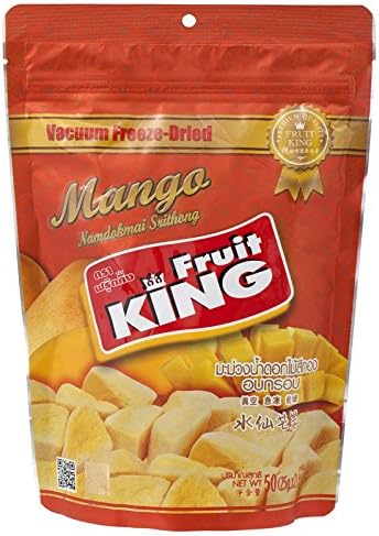 Fruitking Vacuum Freeze Dried Mango 50g.