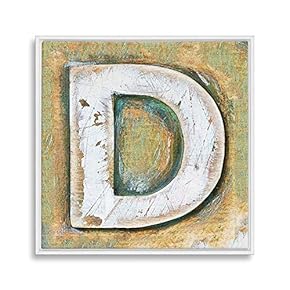 signwin Framed Canvas Wall Art Alphabet Canvas Prints...