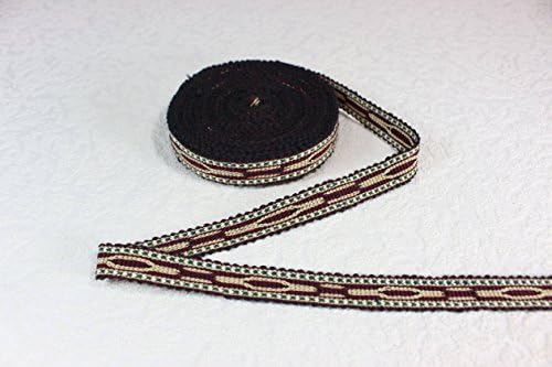 Handwoven Trim (6 yards), Border, Ribbon, Border Trim, Ikat Fabric, R404