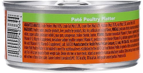 FRISKIES WET CAT FOOD, CLASSIC PATE POULTRY PLATTER, 5.5 OZ CAN