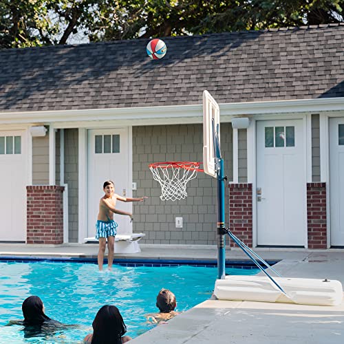Lifetime 1306 Pool Side Height Adjustable Portable Basketball System