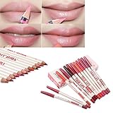 HappyCell? Professional Makeup Long lasting Waterproof Lip Liner Pencils 12Colors Set