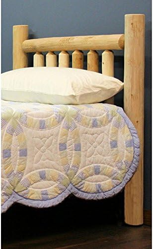 Lakeland MillsUnfinished Wooden Headboard, Twin: 42 in. W x 4.5 in. D x 48 in. H (30 lbs.) ,