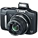 Canon PowerShot SX160 is 16.0 MP Digital Camera with 16x Wide-Angle Optical Image Stabilized Zoom with 3.0-Inch LCD (Black)