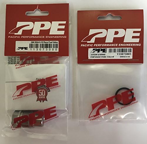 PPE Race Fuel Valve for 2007.5-2010 Dodge Cummins 6.7 113073000 with PPE Viton O-Ring Upgrade for PPE Race Fuel Valve