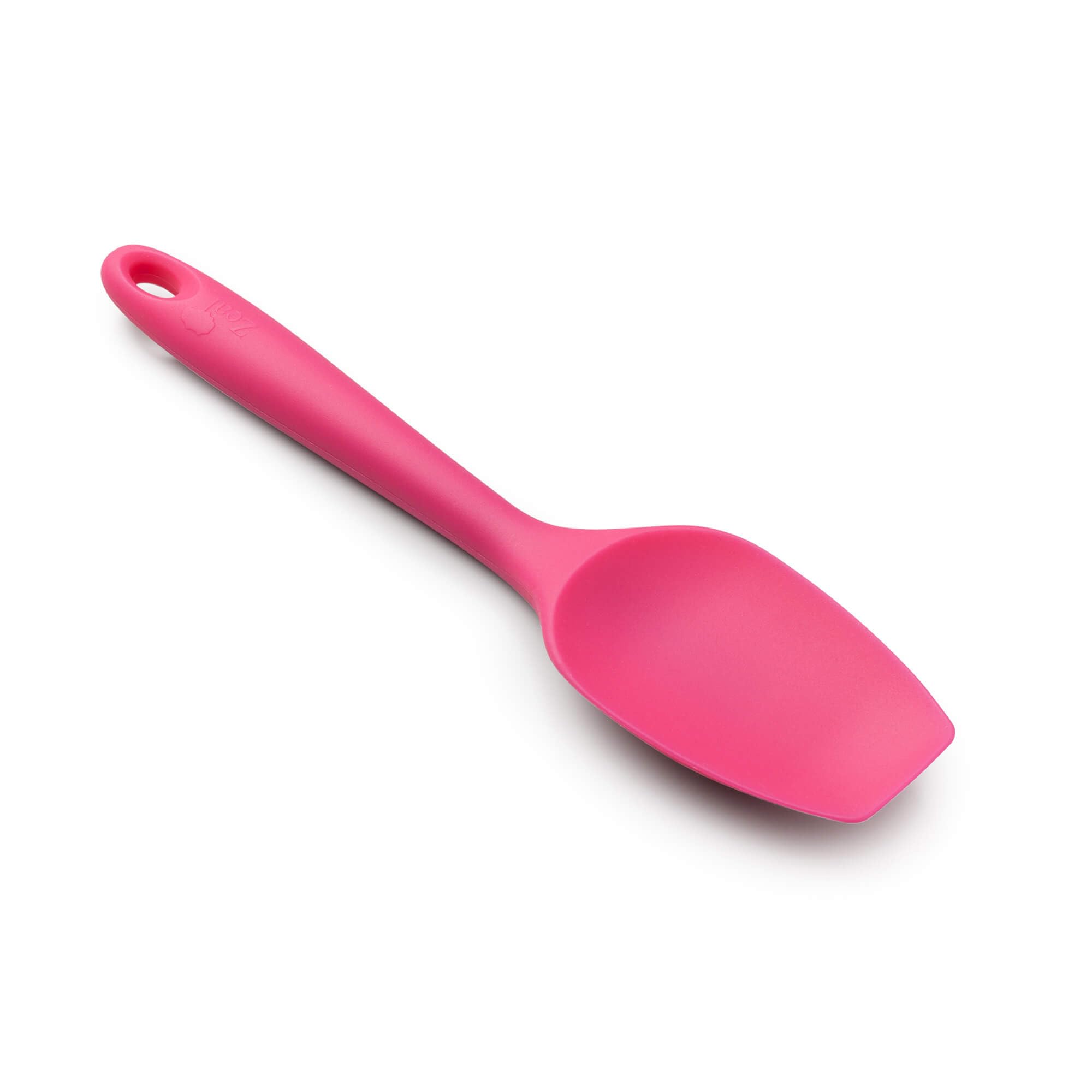 Zeal Silicone Non-Stick Spatula Spoon (26cm) Neon Pink