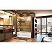DreamLine Mirage-X 55 - 59 inch W x 58 inch H Frameless Sliding Tub Door in Brushed Nickel - Left Wall Installation