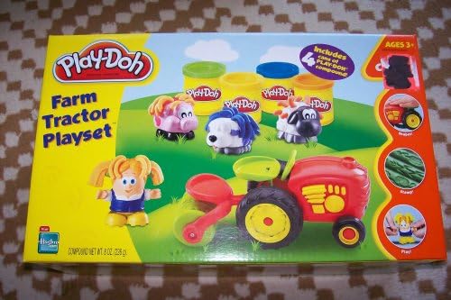 play doh tractor