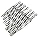 7 Pc High Speed Steel HSS Drill Bit Set Self Centering Hinge Door Cabinet in Wood Case Sizes 5/64 to 1/4