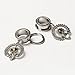KUBOOZ Fashion Opal Dangle Pendant Ear Piercings Jewelry Stainless Steel Flare Ear Plugs Tunnels Gauges