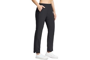 Seamaid Women's Golf Pants with Pockets Lightweight Travel Pants for Athletic Stretch UPF 50+